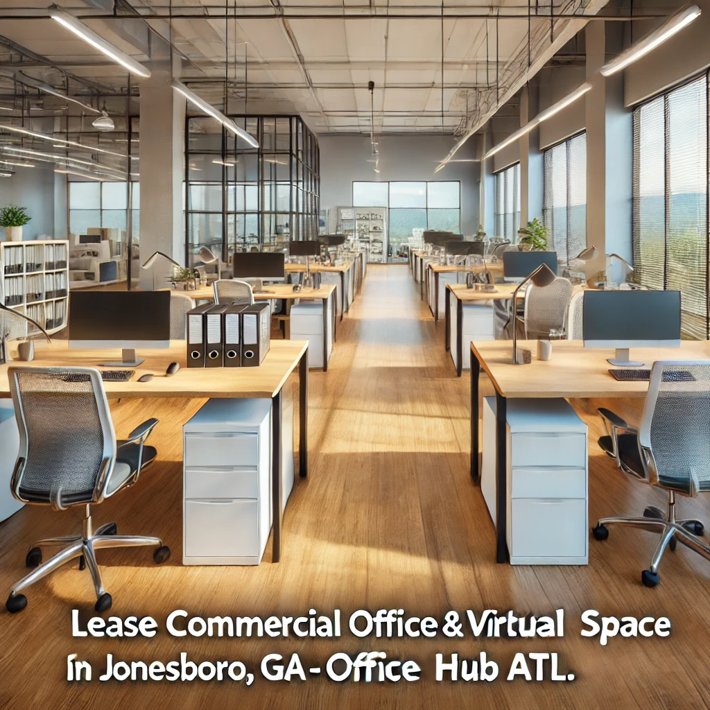 Lease Commercial Office Space & Virtual Office in Jonesboro, GA - Office Hub ATL.